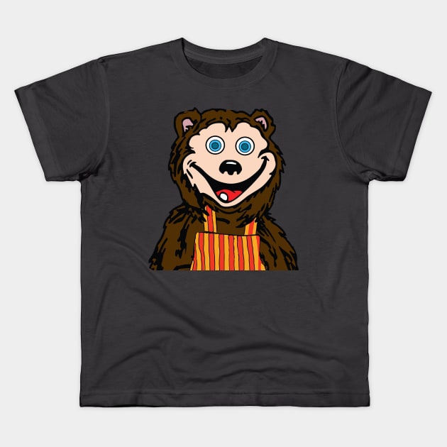 Billy Bob Rockafire Explosion Kids T-Shirt by GeekyImpresario